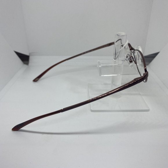 NWT Ralph Lauren RL 1371 1J3 Siena Brown Made in Italy 53-13-130 Stainless Steel main image 5